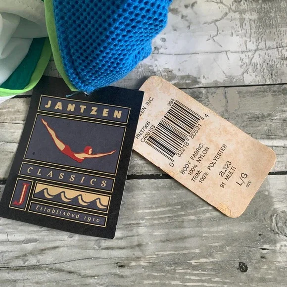 Vintage Jantzen color block jacket L - Picture 11 of 11